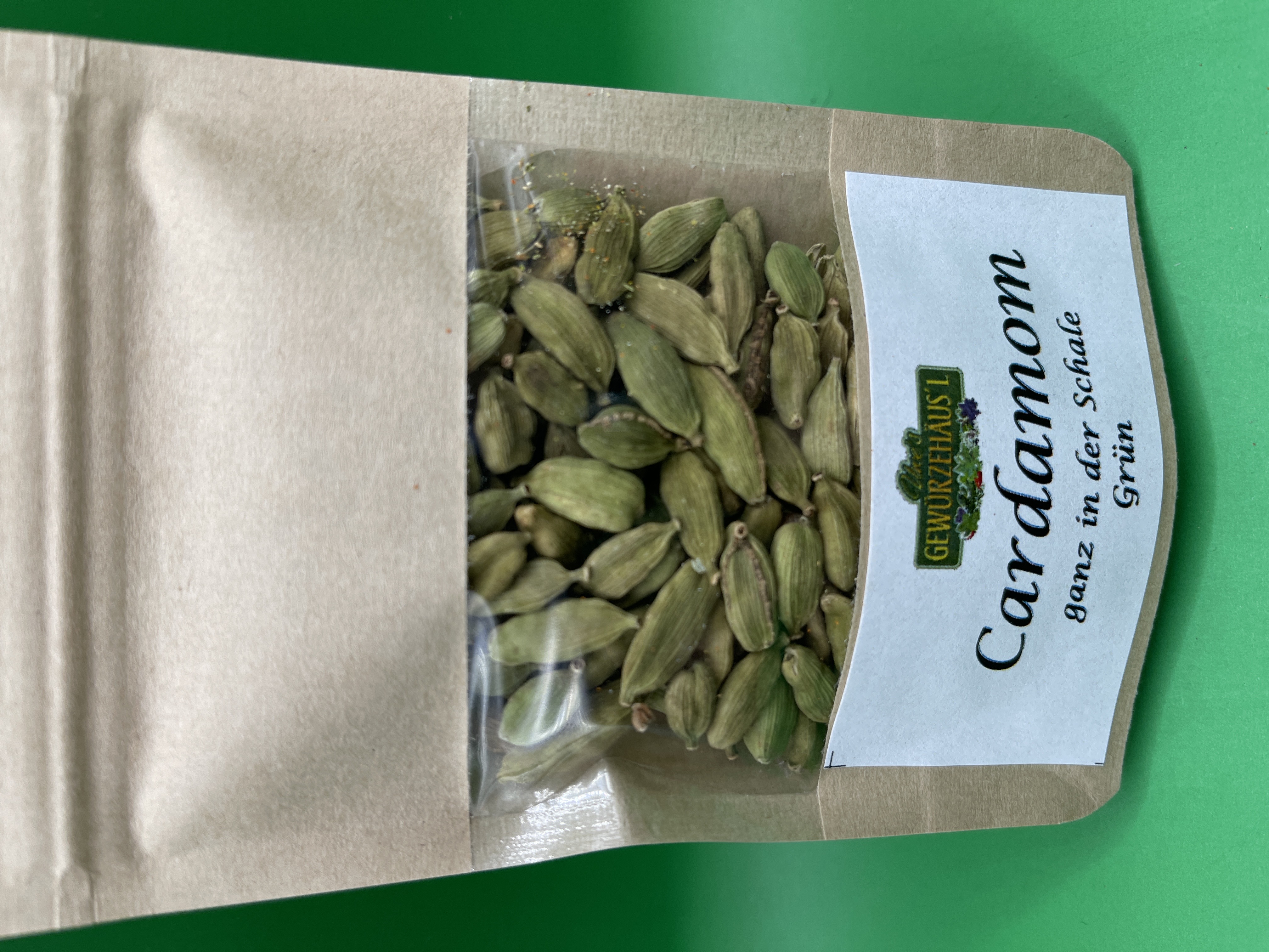 Cardamom/ Kardamom ganz in der Schale grün 20g 