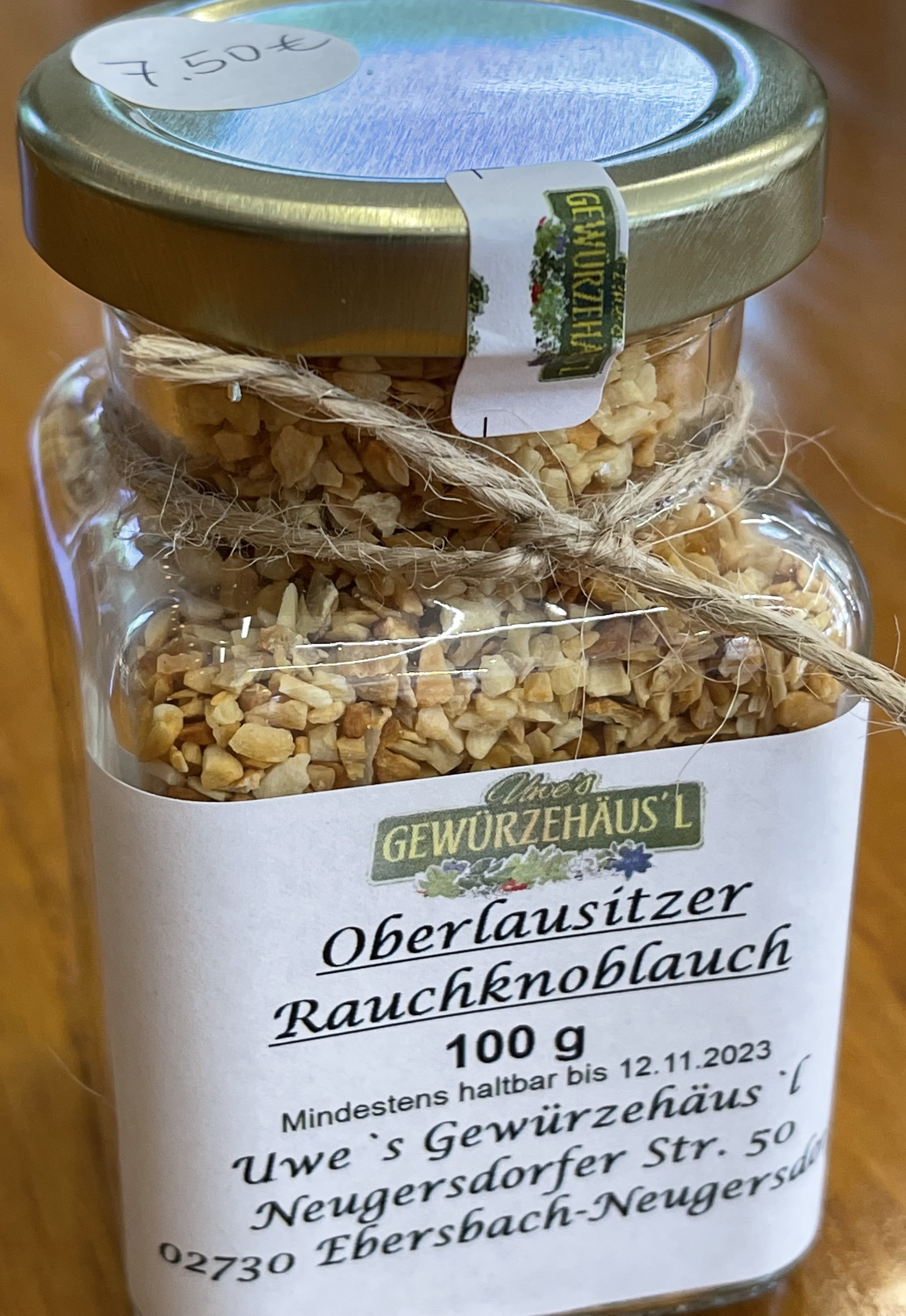 OberlausitzerRauchknoblauch 100g