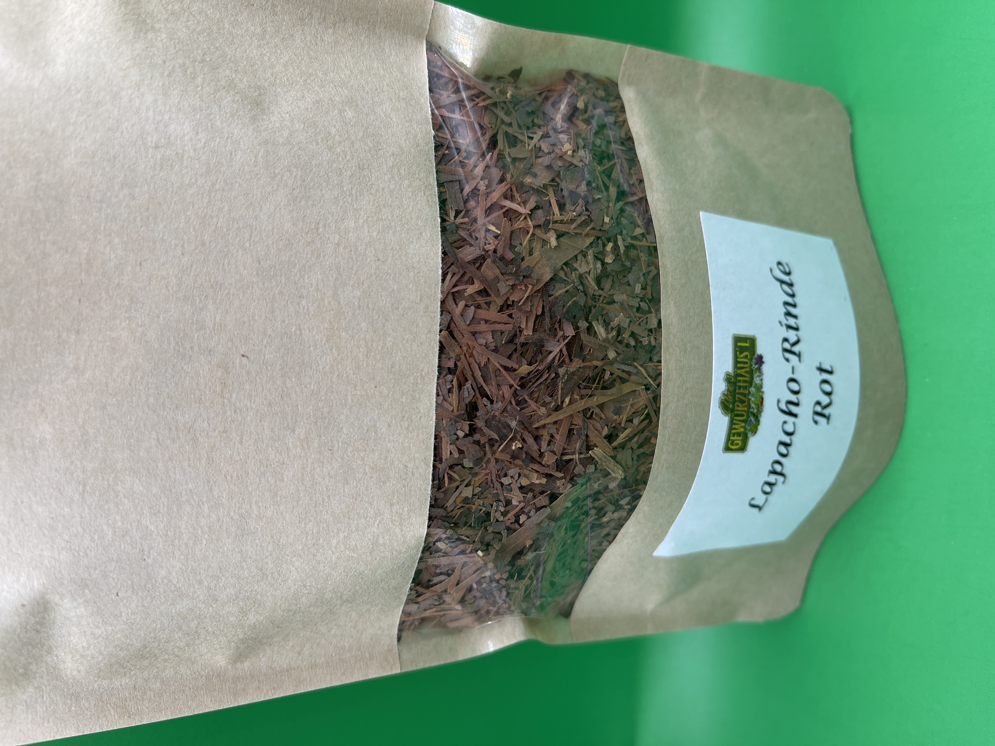 Roter Lapacho Lapachorinde Südamerika Papierbeutel 75g